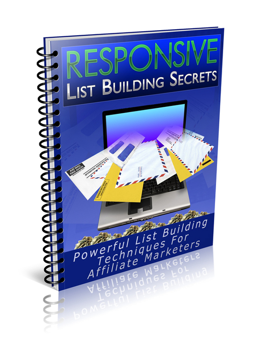 Product picture Responsive List Building Secrets