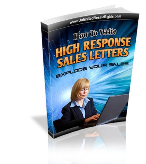 Product picture How To Write High Response Sales Letters