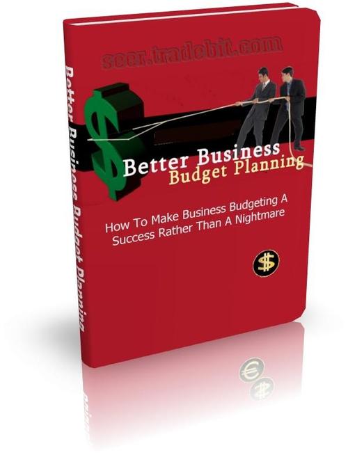 Product picture Better Business Budget Planning