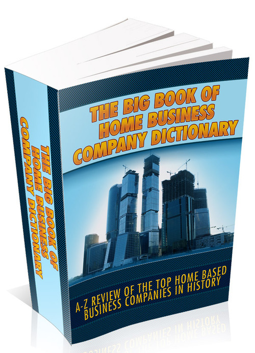 Product picture Homebased Business Company Dictionary